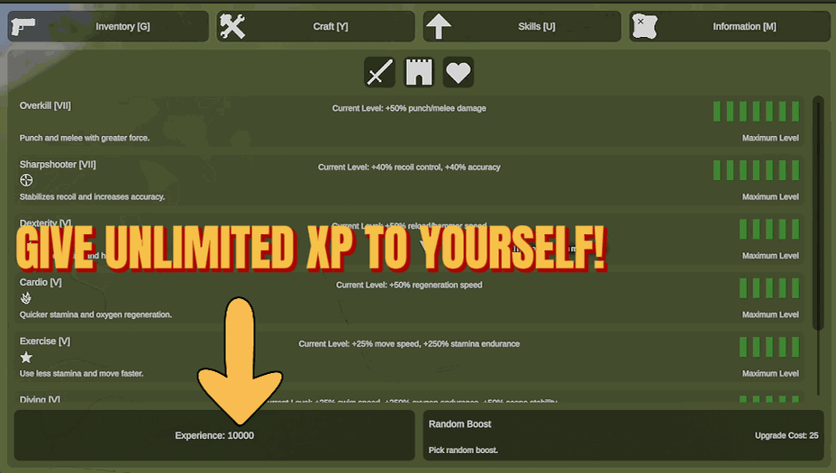 Unturned — Experience Printer (screenshot 2)